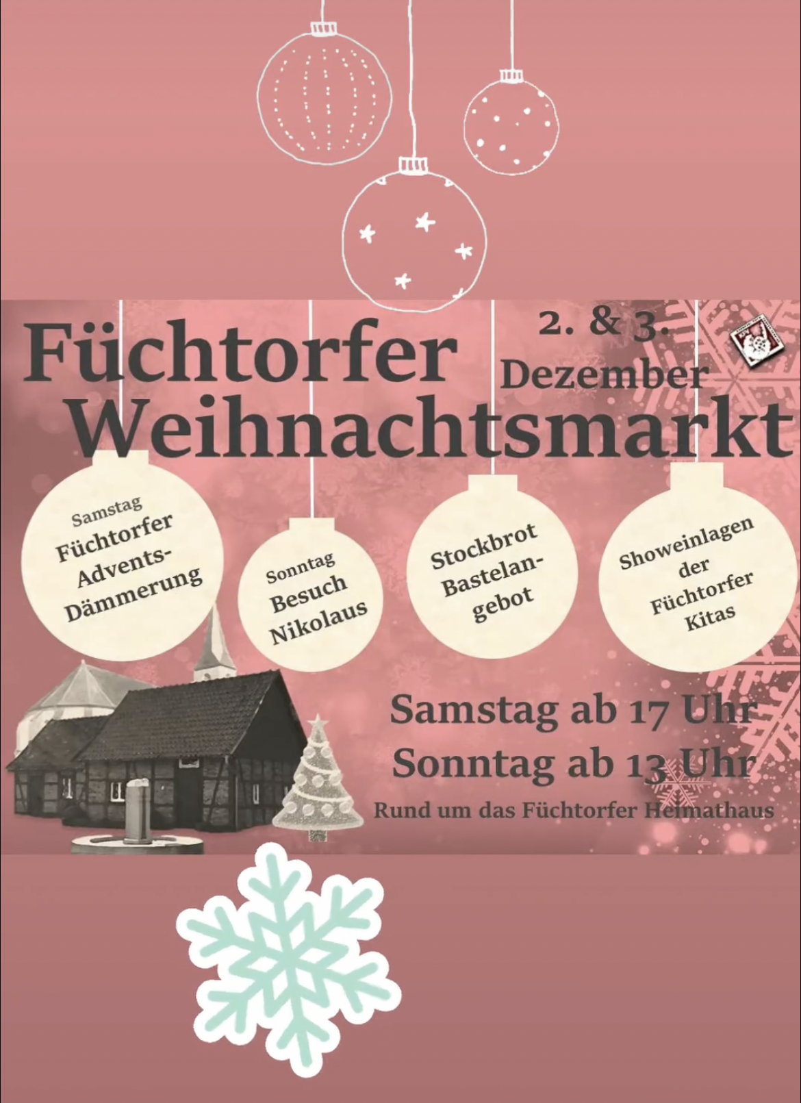 Weihnachtsmarkt in Füchtorf am 2. und 3. Dezember | Spökenkieker - Ihr  regionales Anzeigenmagazin