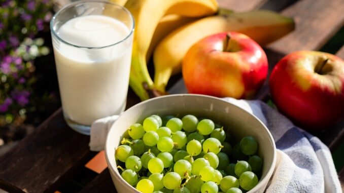 Obst Milch pixabay
